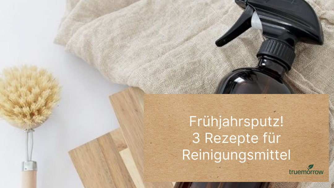 Frühjahrsputz - 3 Rezepte für Reinigungsmittel