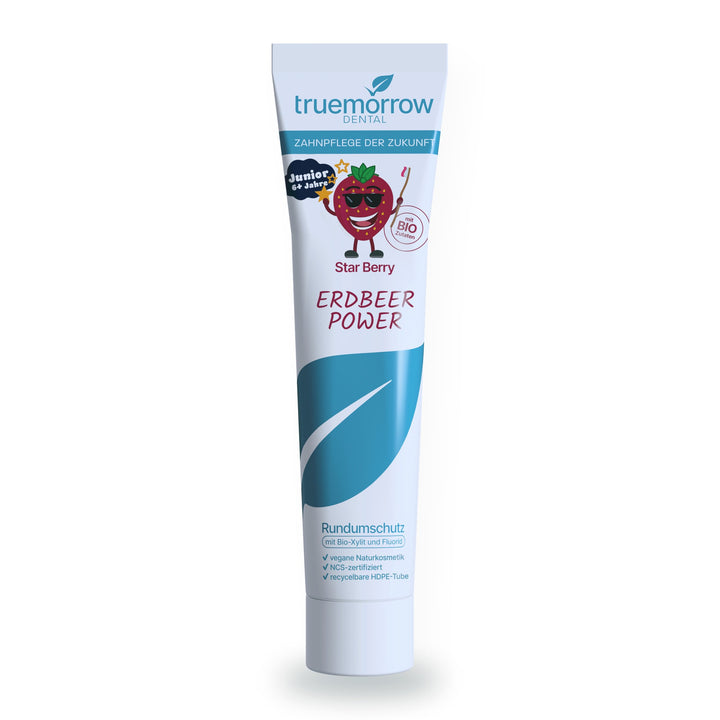 Junior-Zahnpasta (mit Bio-Xylit und Fluorid)