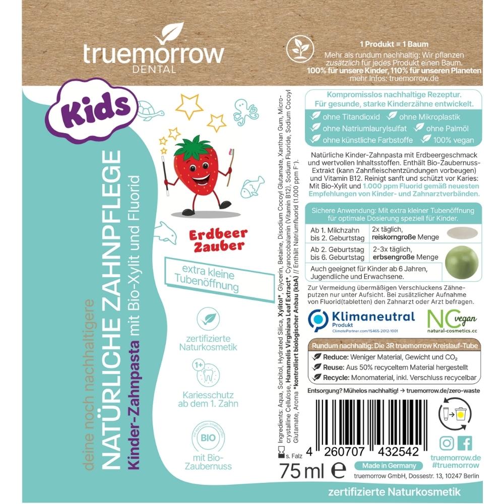 Kinder-Zahnpasta (mit Bio-Xylit und Fluorid)